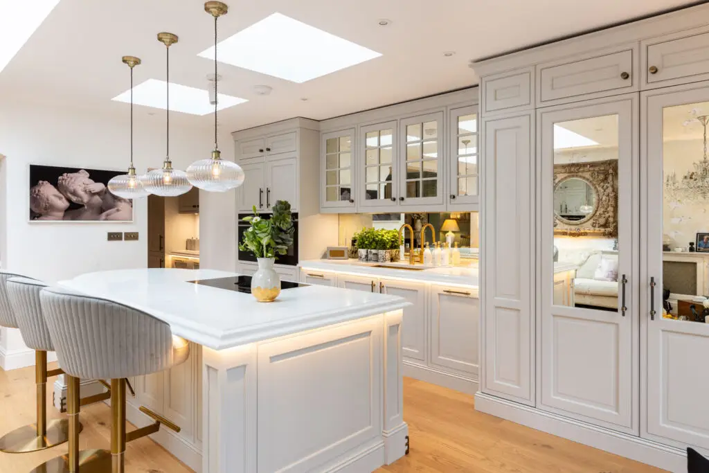 Modern bespoke kitchen design in Reigate by Bespoke Kitchen Boutique